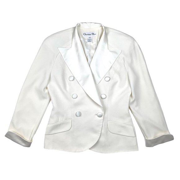 Vintage Christian Dior Double Breasted Blazer